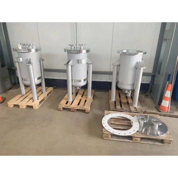 Depósito de presión de 185 litros en acero inoxidable 316