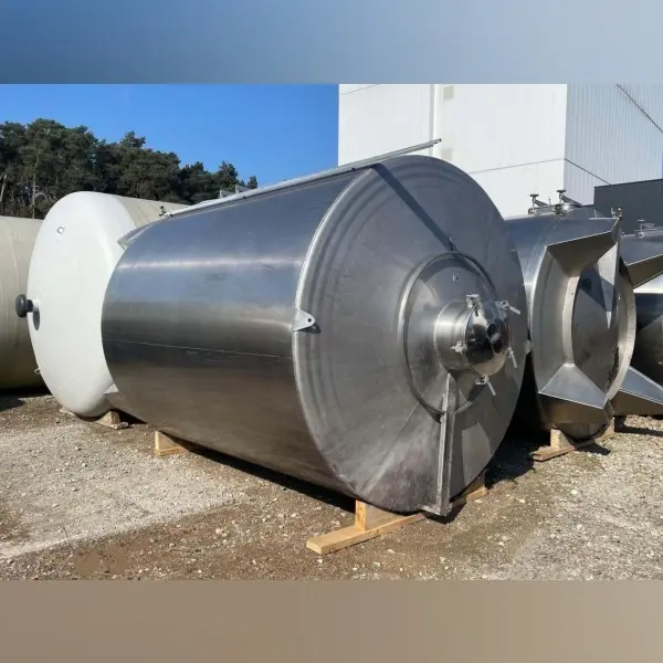 16000 liter heatable storage tank, Aisi304