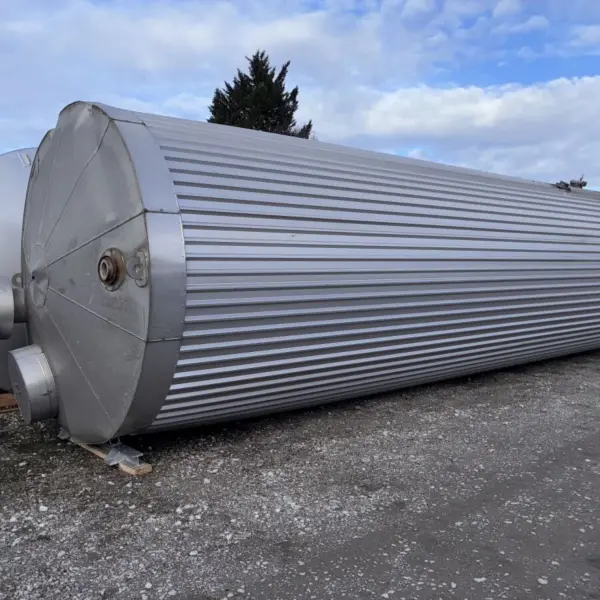 60000 Liter isolierter Lagertank aus V2A