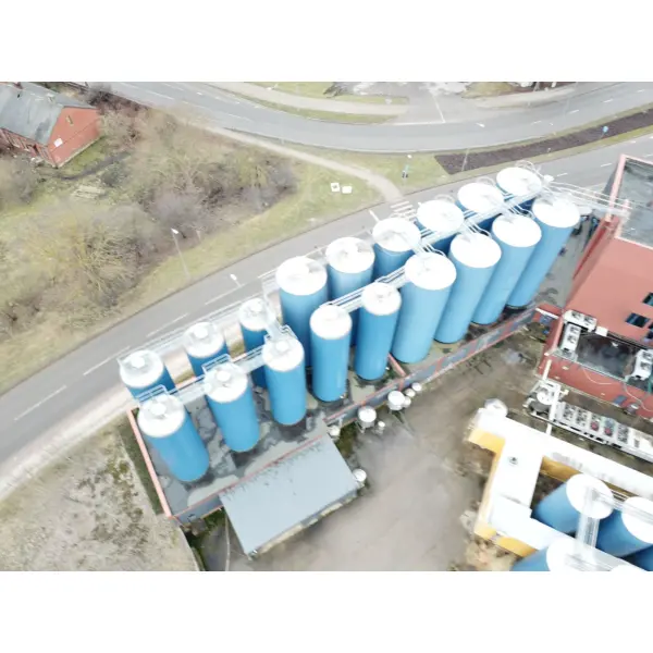 180000 Liter heiz-/kühlbarer Druckbehälter aus V2A