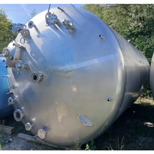 Serbatoio a doppia camera da 44480 litri in acciaio inox 316 (2x 22240 litri)