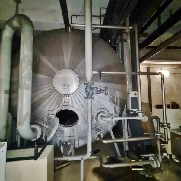40000 Liter isolierter Lagertank aus V2A