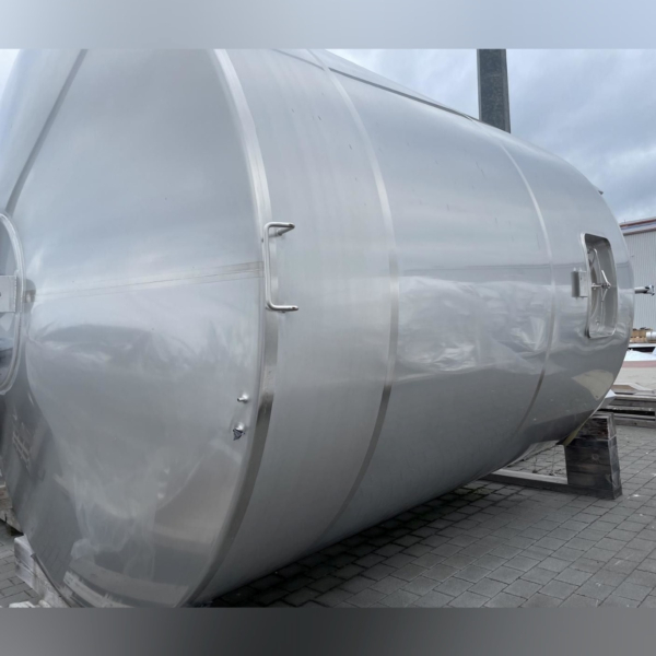 Recipiente a presión a temperatura controlada de 24400 litros de acero inoxidable 304, nuevo de fábrica.