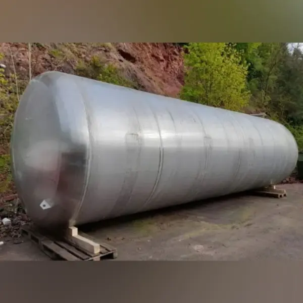70800 liter horizontal storage tank made of stainless steel 304