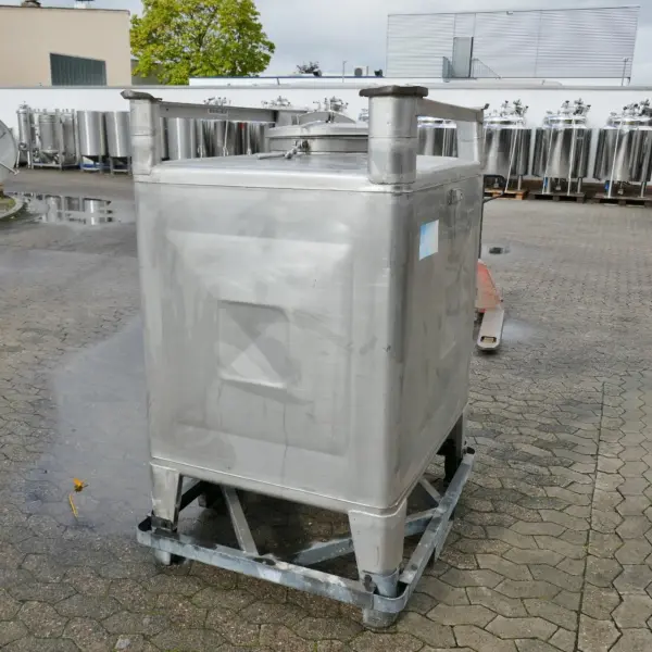 1050 Liter Container aus V2A