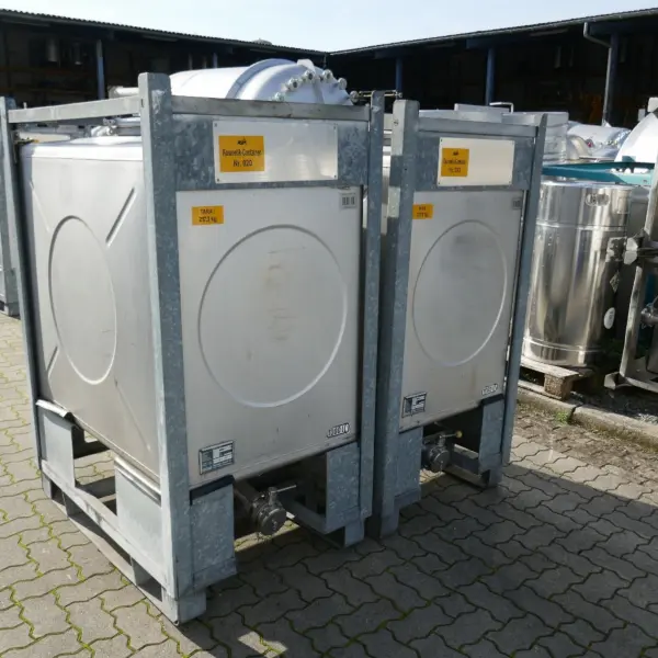 1000 Liter Container aus V2A