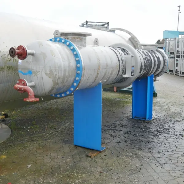 13,8 m² tube bundle heat exchanger, Aisi 316
