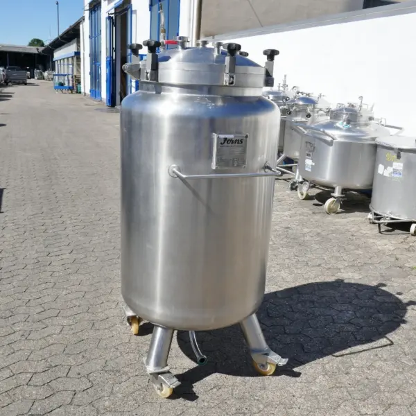 500 liter mobile pharmacy pressure tank, Aisi 316