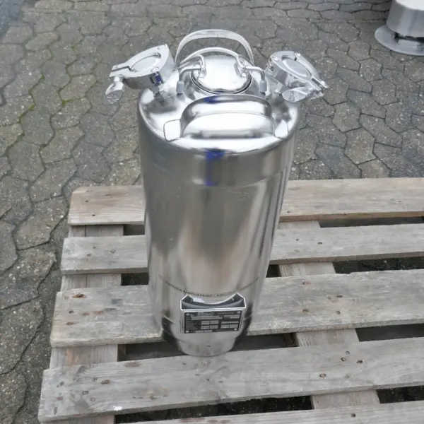 Serbatoio a pressione da 20 litri in acciaio inox 316