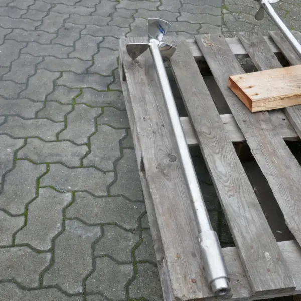Albero agitatore in acciaio inox 316