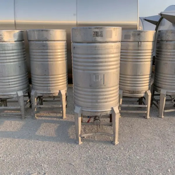 Serbatoio a pressione da 400 litri in acciaio inox 304