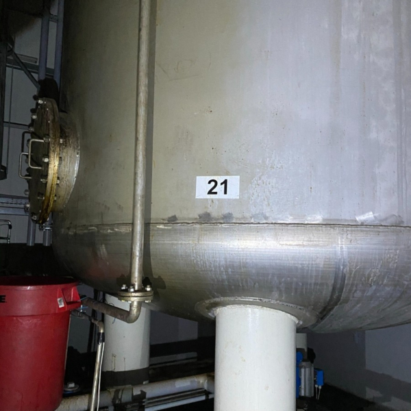 140000 litros tanque de almacenamiento vertical de acero inoxidable 304