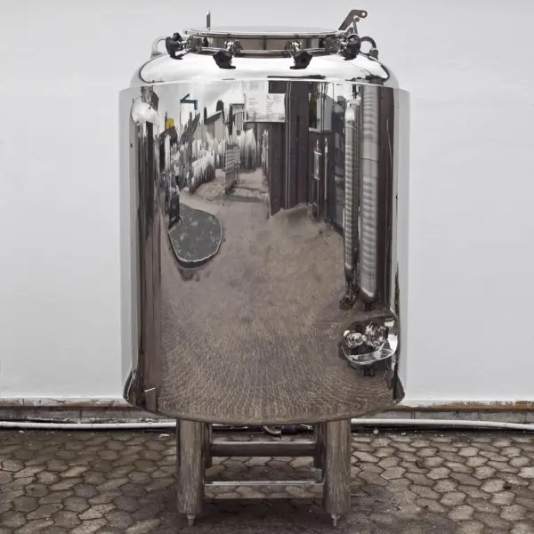 Werksneuer 1280 Liter heiz-/kühlbarer Druckbehälter aus V4A