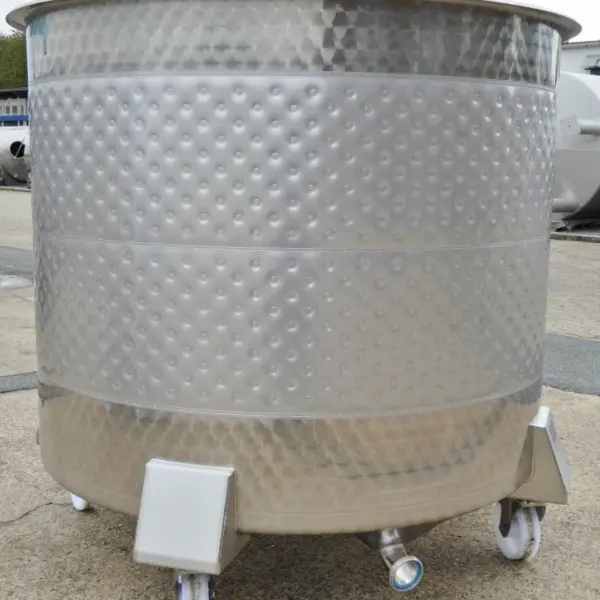 Werksneuer 1150 Liter heiz-/kühlbarer Behälter aus V2A