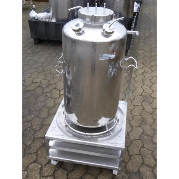 Serbatoio a pressione da 80 litri in acciaio inox 316