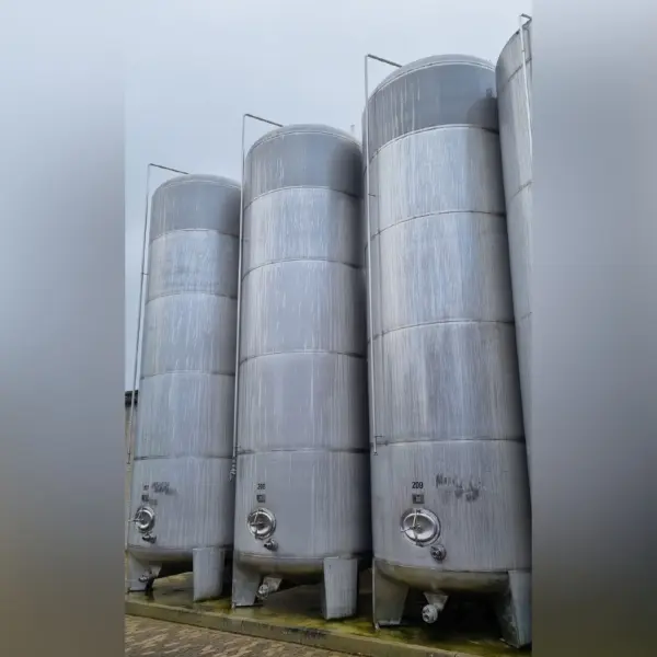 33140 litros tanque de almacenamiento vertical de acero inoxidable 304