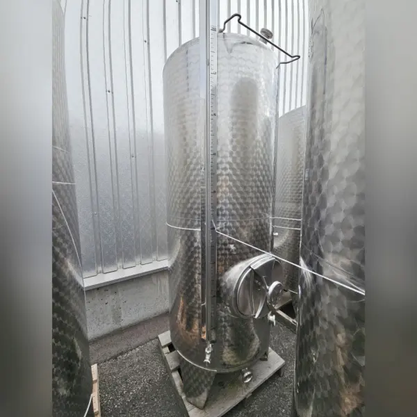 werksneuer 1000 Liter Gär-/Lagertank aus V2A