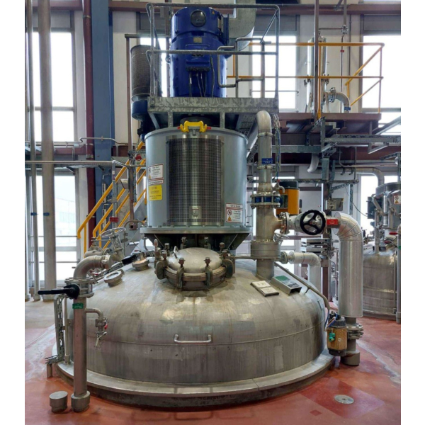 Reactor resistente a la presión de 41700 litros fabricado en acero inoxidable 304 con agitador de viga
