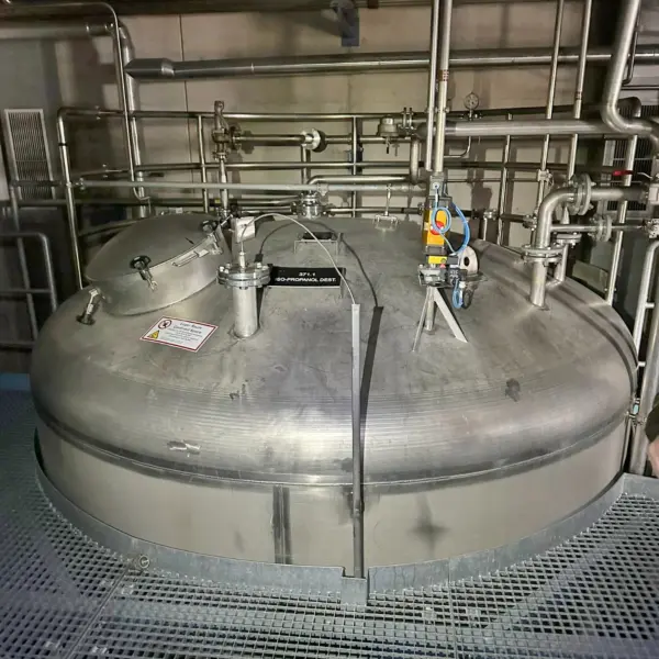 41300 Liter Lagertank aus V4A