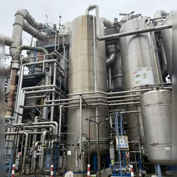 120000 litros tanque de almacenamiento vertical de acero inoxidable 316