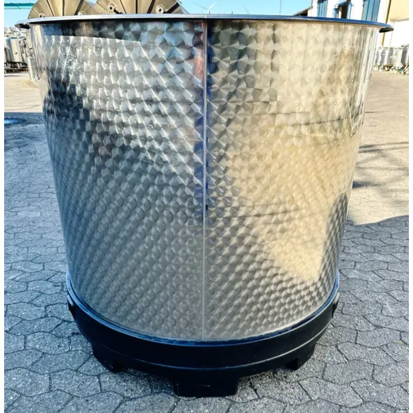 Werksneuer 1150 Liter Behälter aus V2A