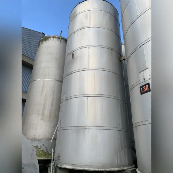 27400 Liter Lagertank aus V4A