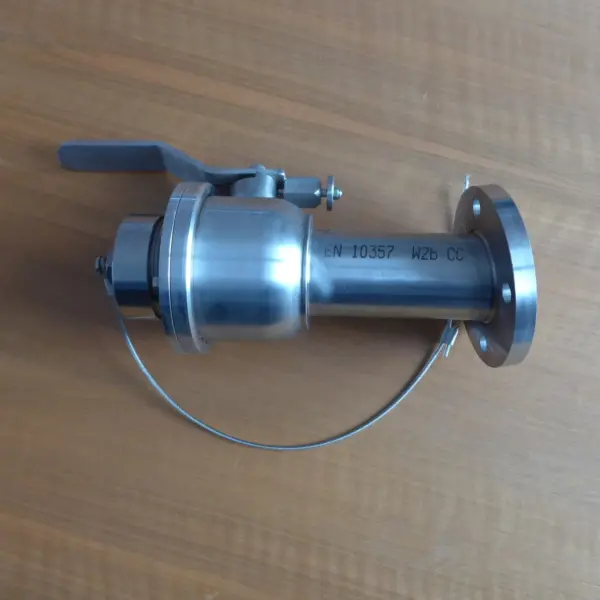 2 '' Kugelhahn aus V2A mit Edelstahlkappe