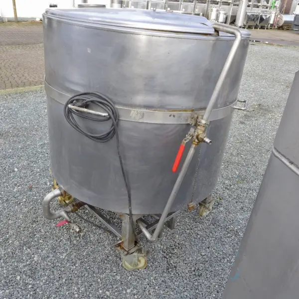 850 Liter isolierter Behälter aus V2A