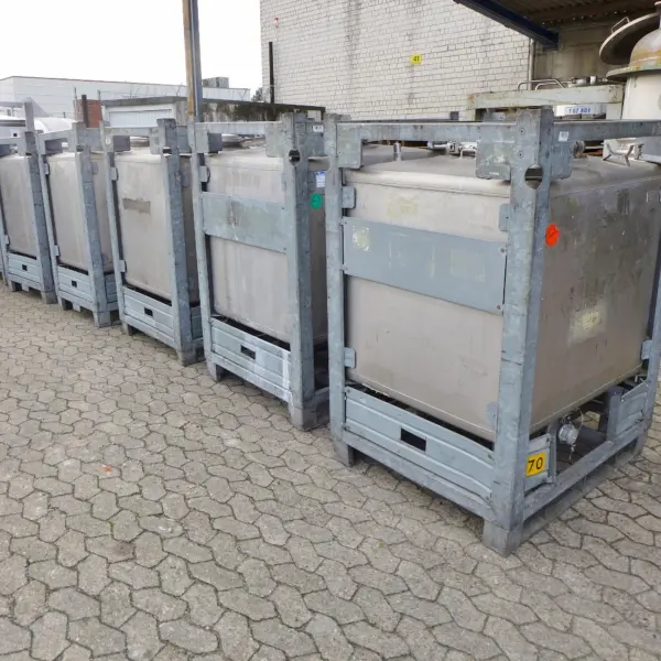 1000 Liter IBC Container aus V2A