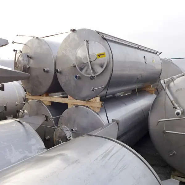3000 Liter Behälter aus V2A
