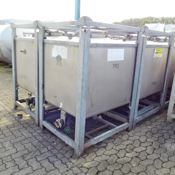 1000 Liter Container aus V2A