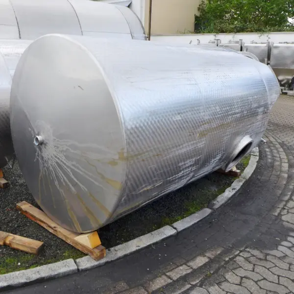 5500 Liter Behälter für Lebensmittel aus V2A
