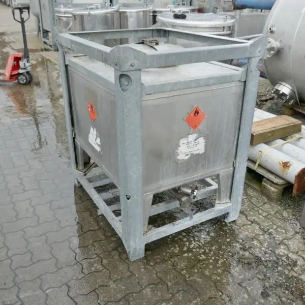 Serbatoio da 445 litri in acciaio inox 304