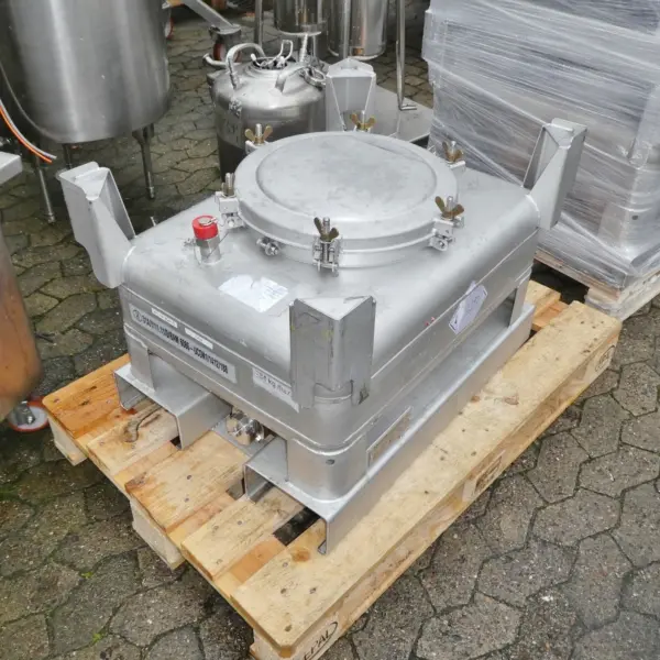 Contenitore IBC da 100 litri in acciaio inox 304