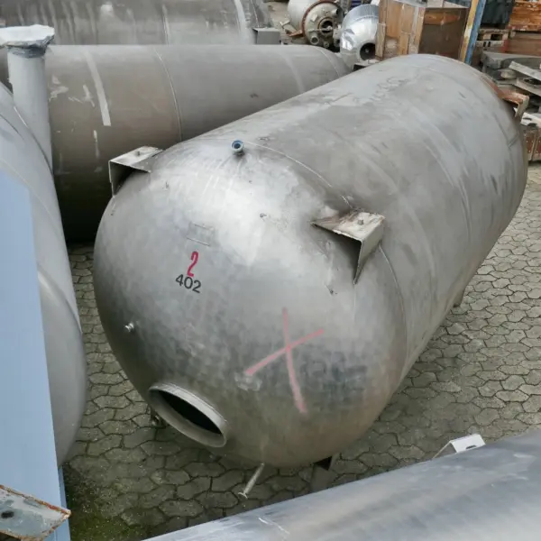 6000 Liter Druckbehälter aus V2A