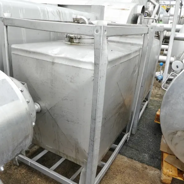 1000 Liter Container aus V2A