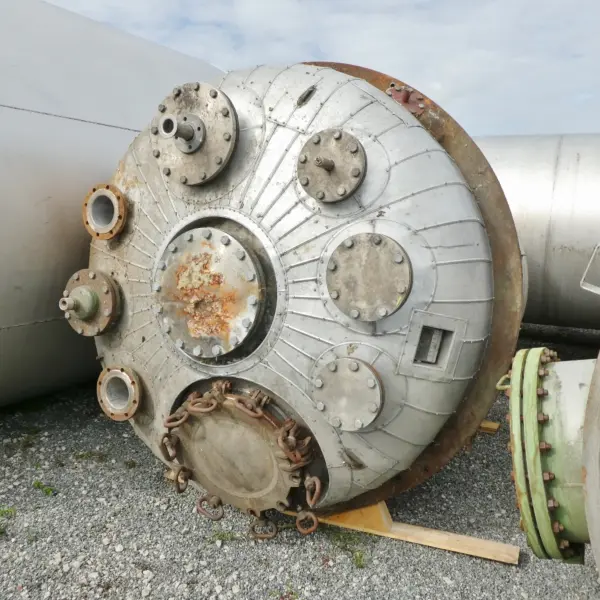 Recipiente a presión calentable/refrigerable de 8651 litros en acero inoxidable 316