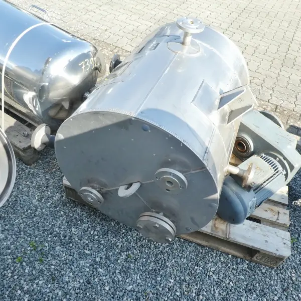 250 Liter heiz-/kühlbarer Behälter aus V2A