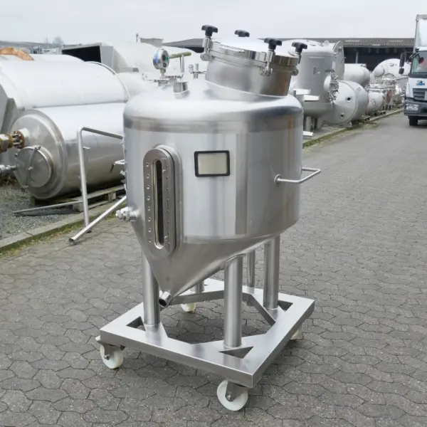 440 liter mobile pharmaceutical pressure tank, Aisi 316