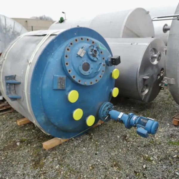 3532 liter heat-/coolable pressure tank, Aisi 316