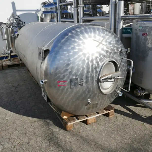 3950 Liter Druckbehälter aus V2A