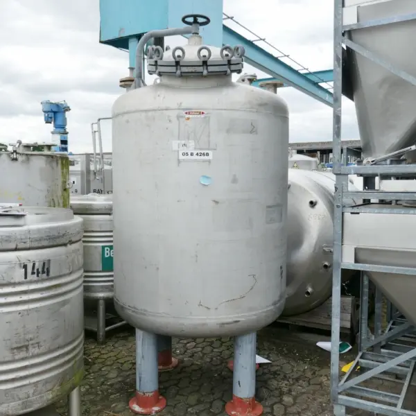 2500 Liter Behälter aus V4A