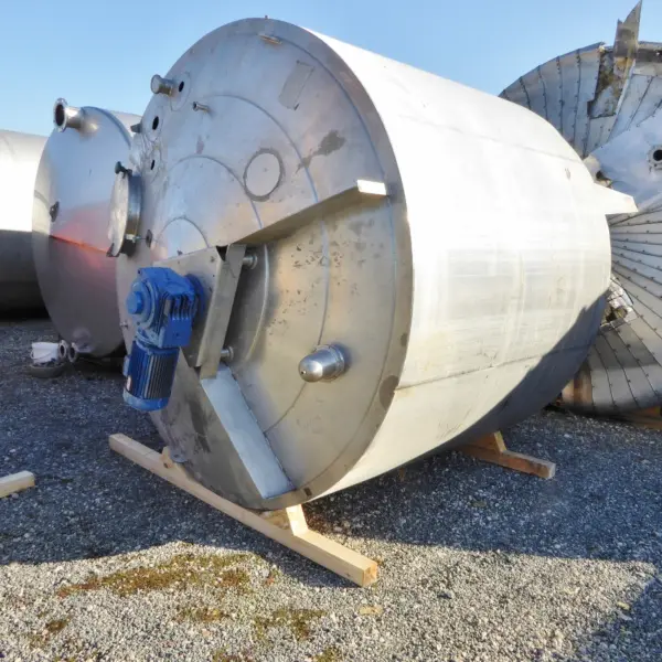 10000 Liter isolierter Rührwerksbehälter mit Einsteckheizer