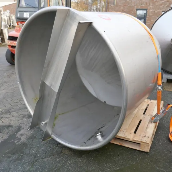 2200 liter stainless steel 316 vessel