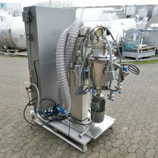 Batidora de vacío / homogeneizadora Becomix RW15 de acero inoxidable 316