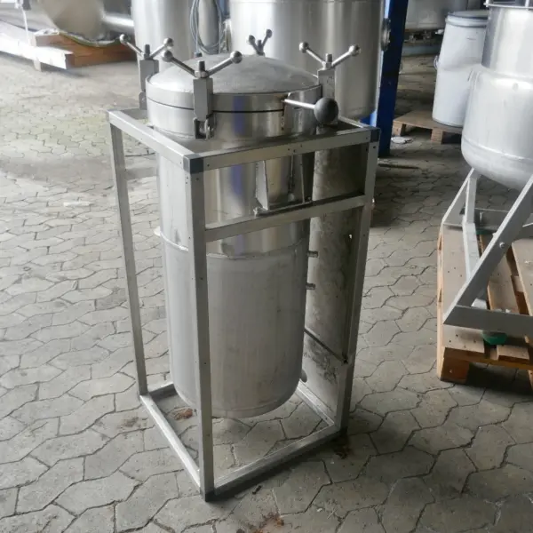 110 Liter Druckbehälter / Autoklav aus V4A (Typ STERIMASK)