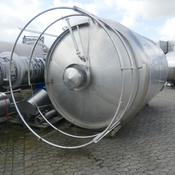 Depósito de almacenamiento de 20000 litros en acero inoxidable 304 (peso específico de hasta 1,37 KG/L)