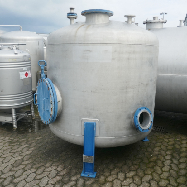 Recipiente a presión de 4413 litros de acero inoxidable 316