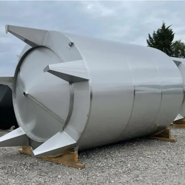 Werksneuer 30400 Liter Behälter aus V2A mit erhöhtem spezifischem Gewicht bis 1,35 Kilo/Liter