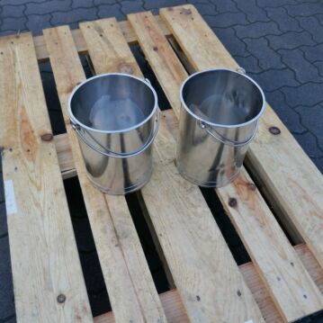 5 Liter Behälter / Eimer aus V2A